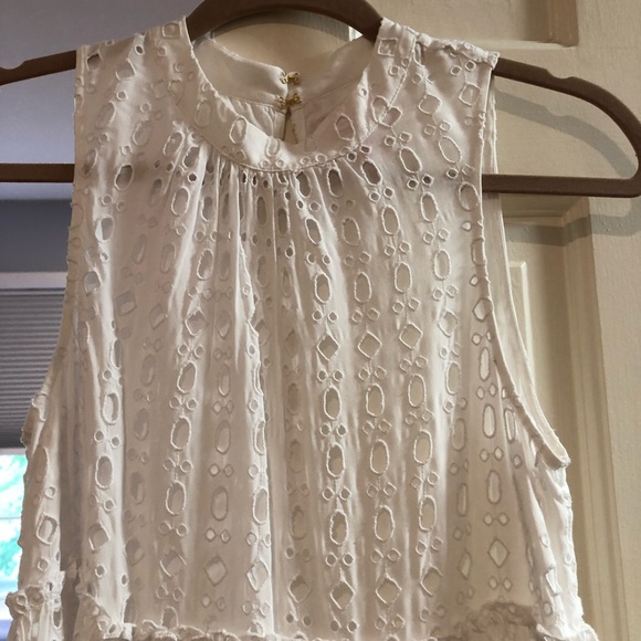 White Lilly Pulitzer eyelet dress - Picture 4 of 7